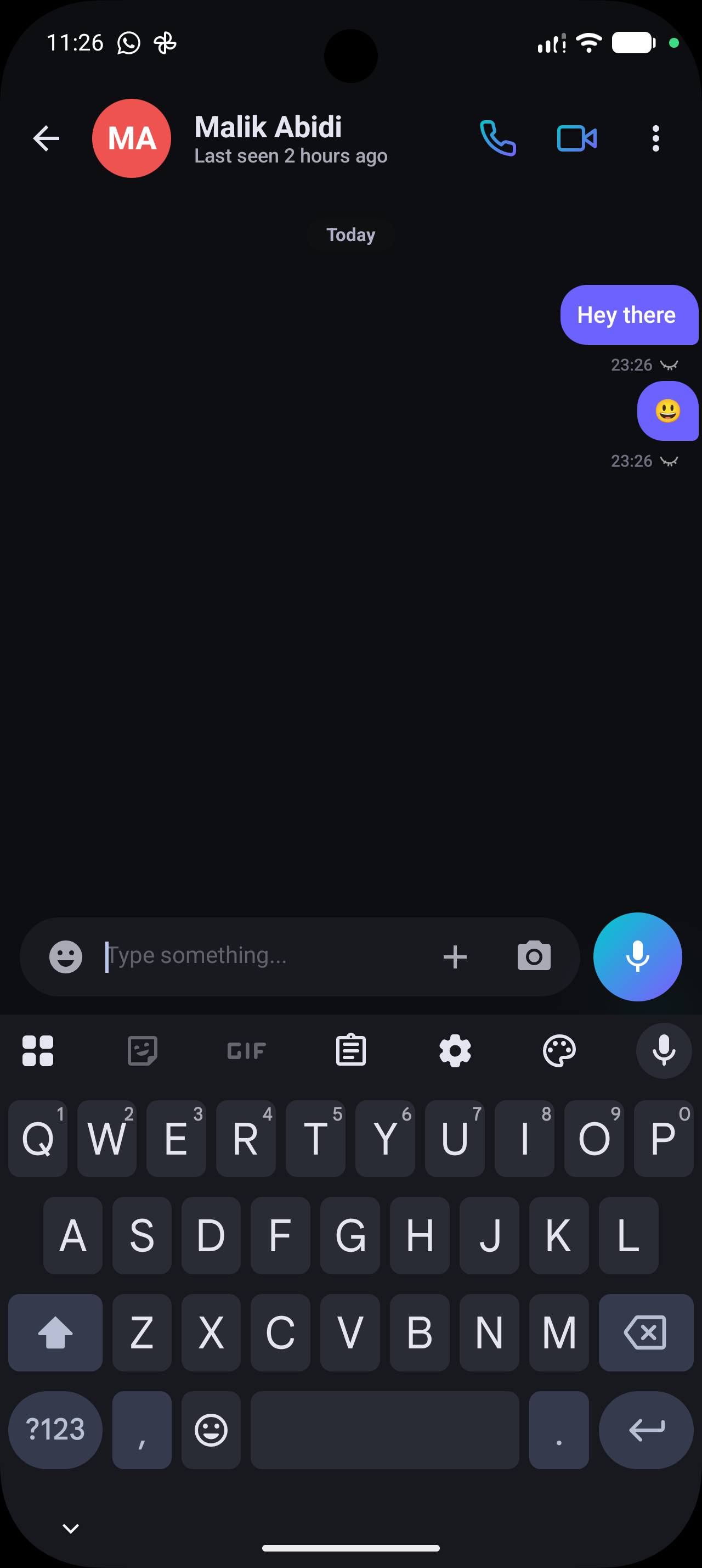 Keeftalk Secure Chat Interface